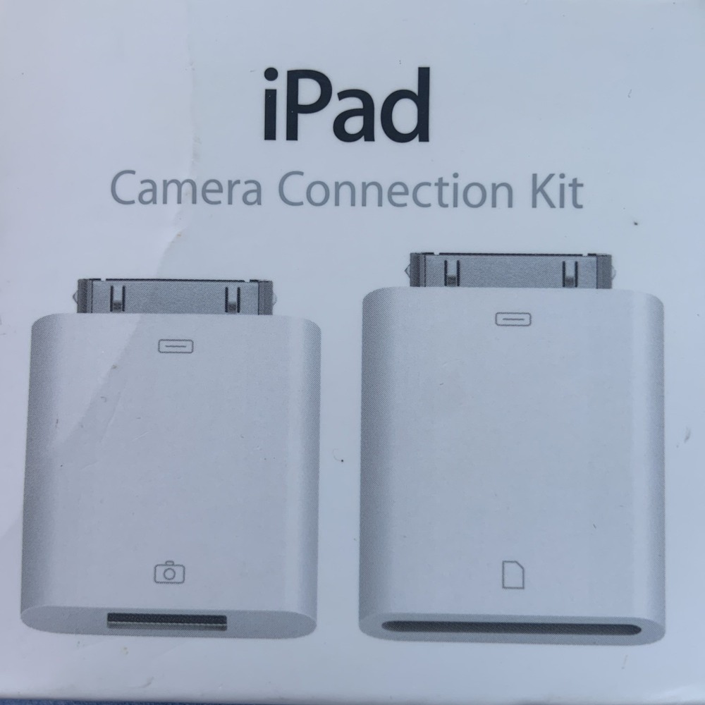 Apple iPad Camera Connection Kit 30 Pin USB SD Card‎ Adapter